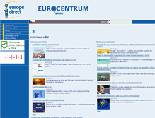 Tablet Screenshot of euinfo.brno.cz