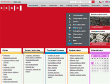 Tablet Screenshot of brno.cz